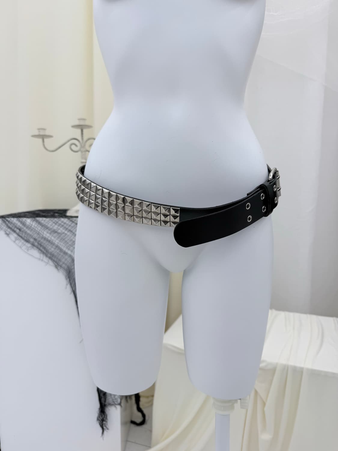 피라미드 스터드벨트 상품이미지4