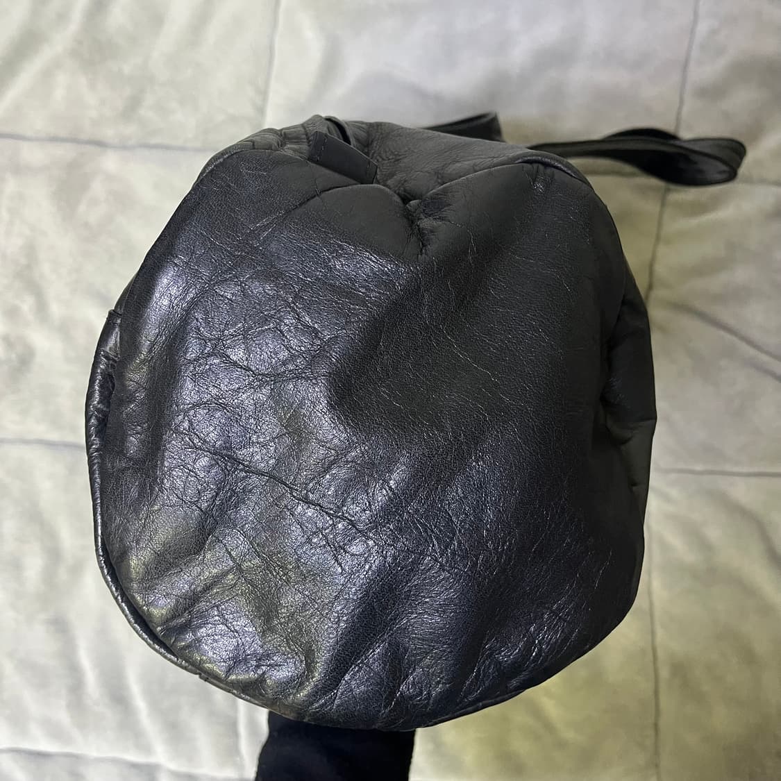 Porter 요시다 포터 레더 보스턴백 블랙 상품이미지3