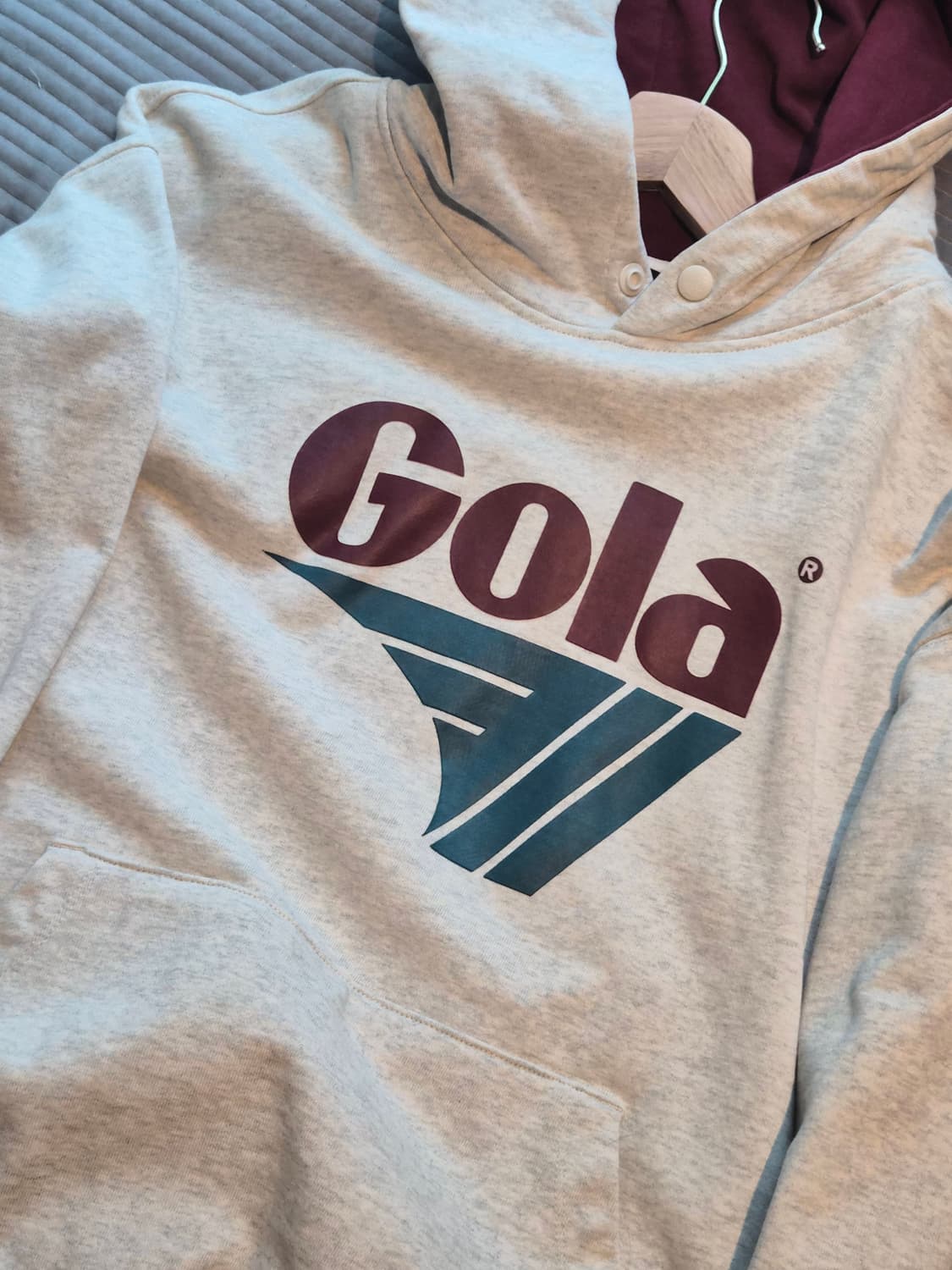 Gola 후드티 버건디 상품이미지1