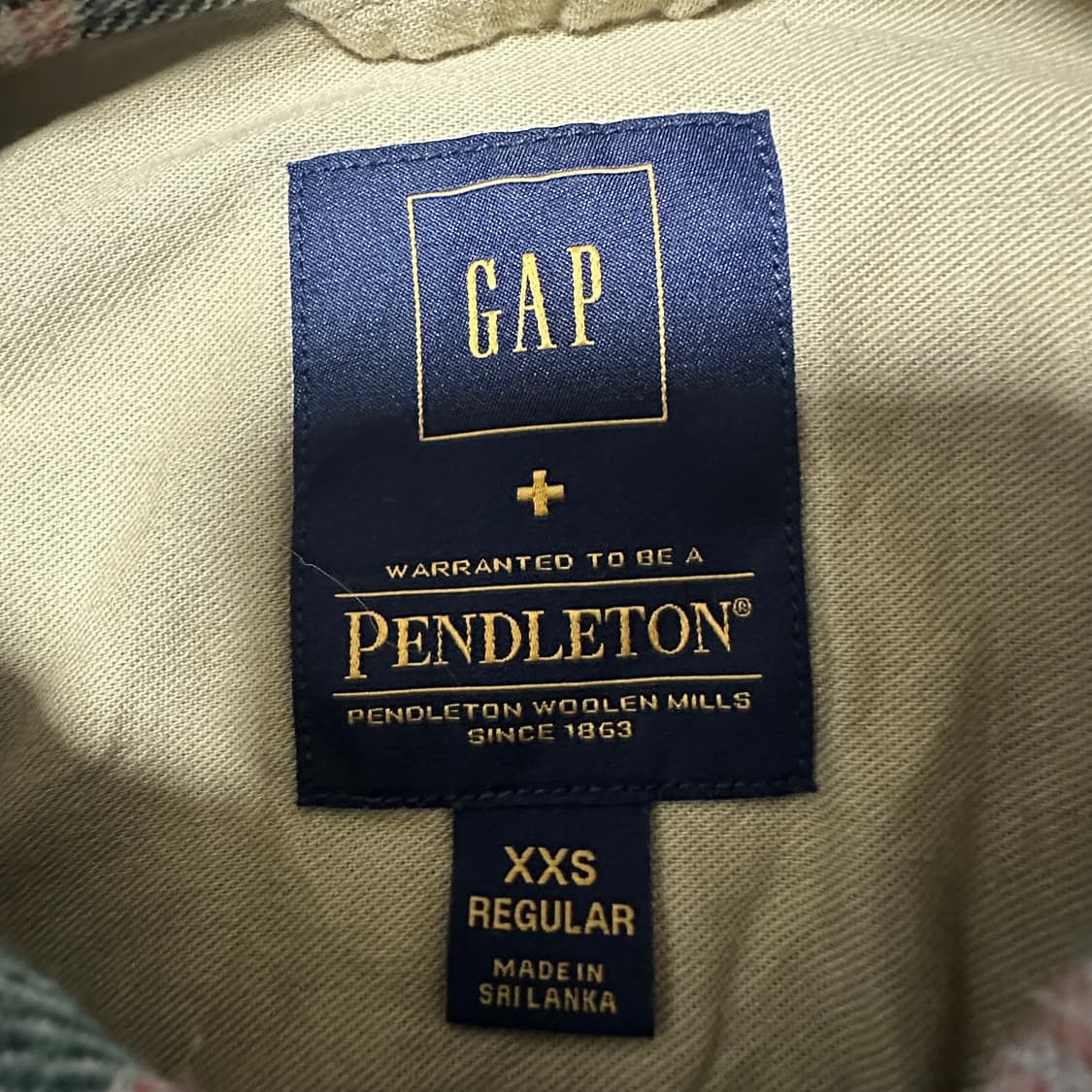 GAP X PENDLETON check shirt 상품이미지3