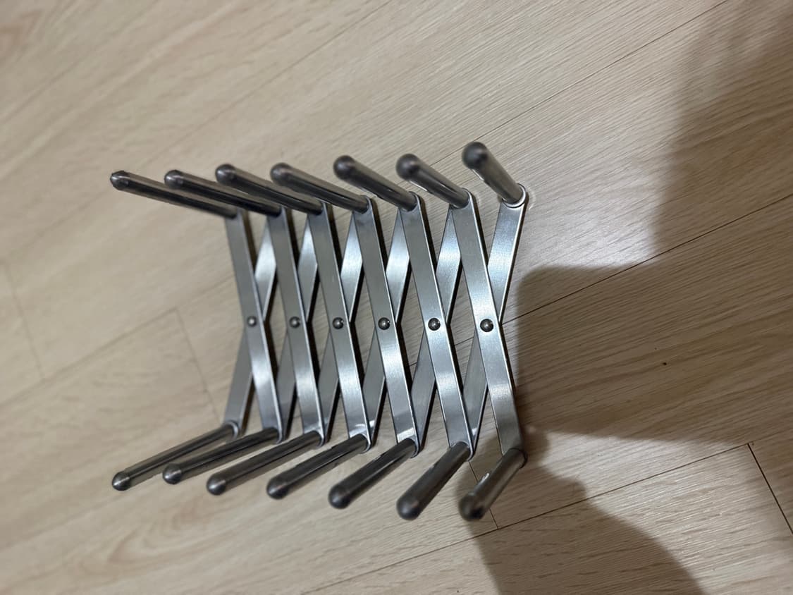 이케아 바리에라 냄비뚜껑정리대 스테인리스 새상품 상품이미지1