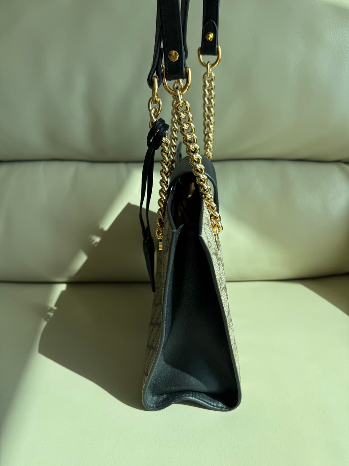 구찌 패드락 GG 수프림 숄더백 상품이미지5