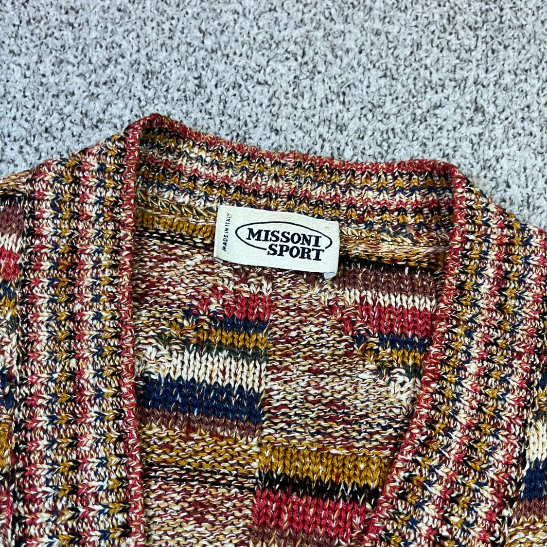 미쏘니 스포츠 니트 가디건 상품이미지3