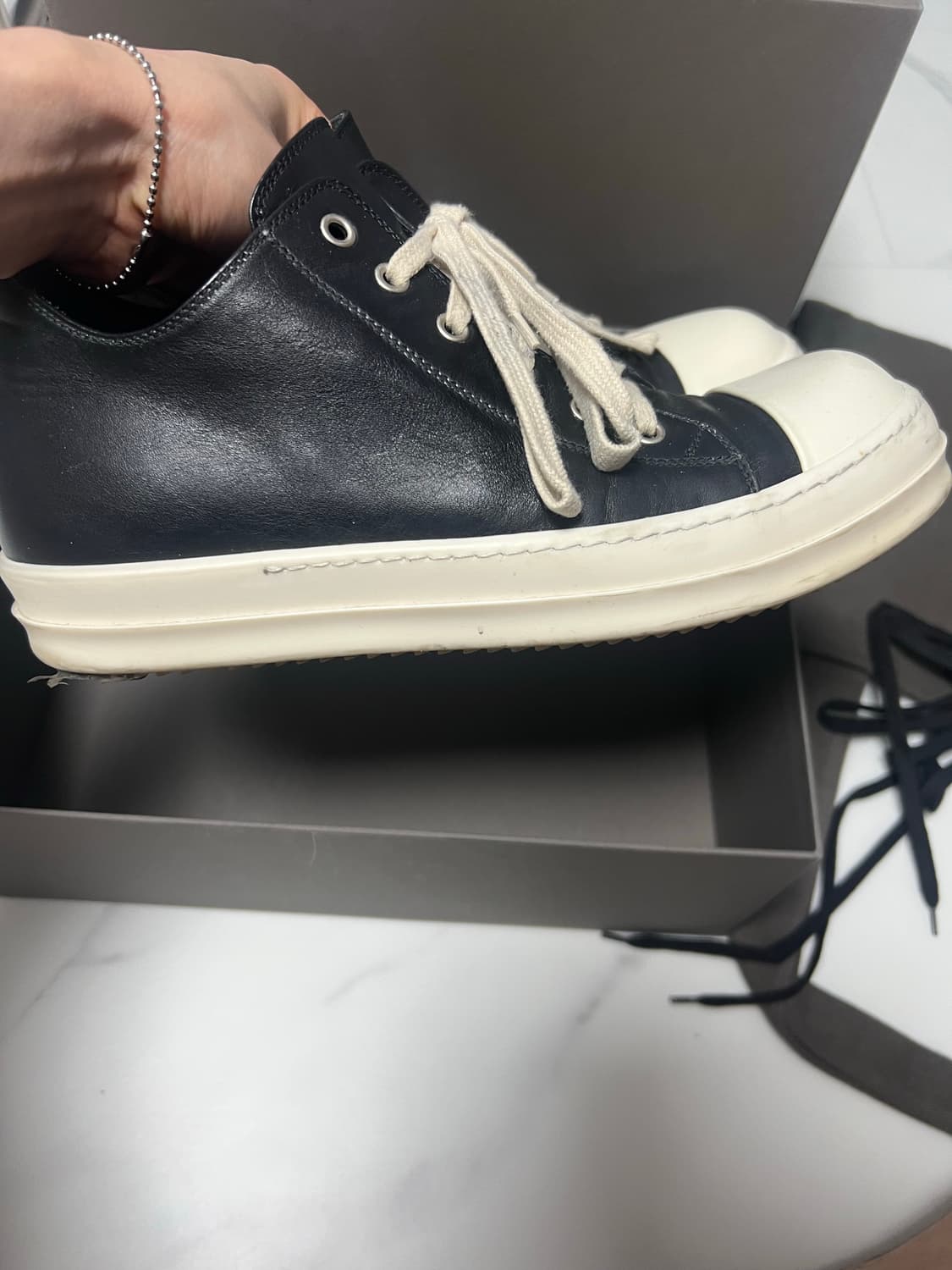 릭오웬스 라몬즈 로우 (릭컨) 41.5 상품이미지3