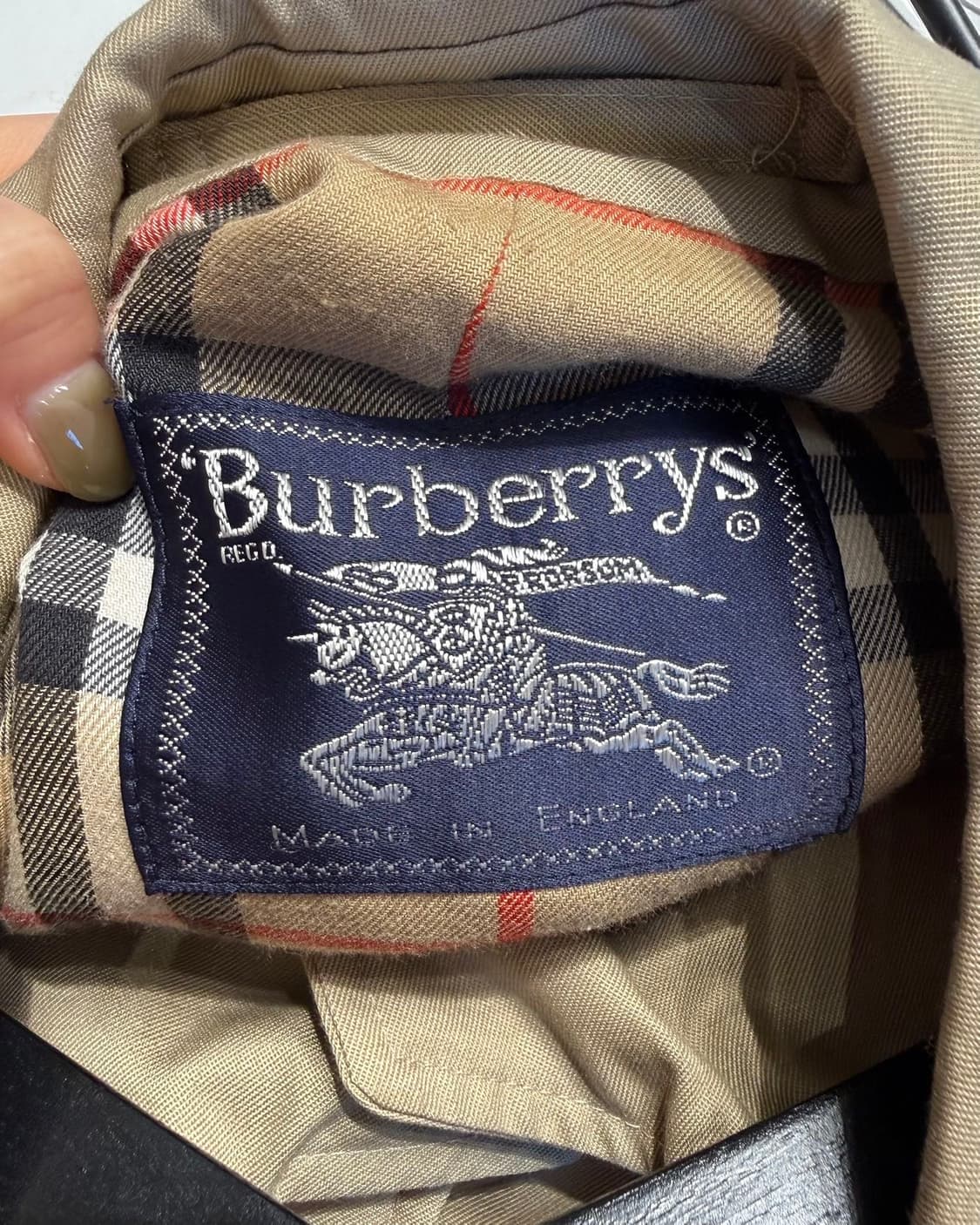 버버리 베이지 싱글 트렌치 코트 상품이미지8