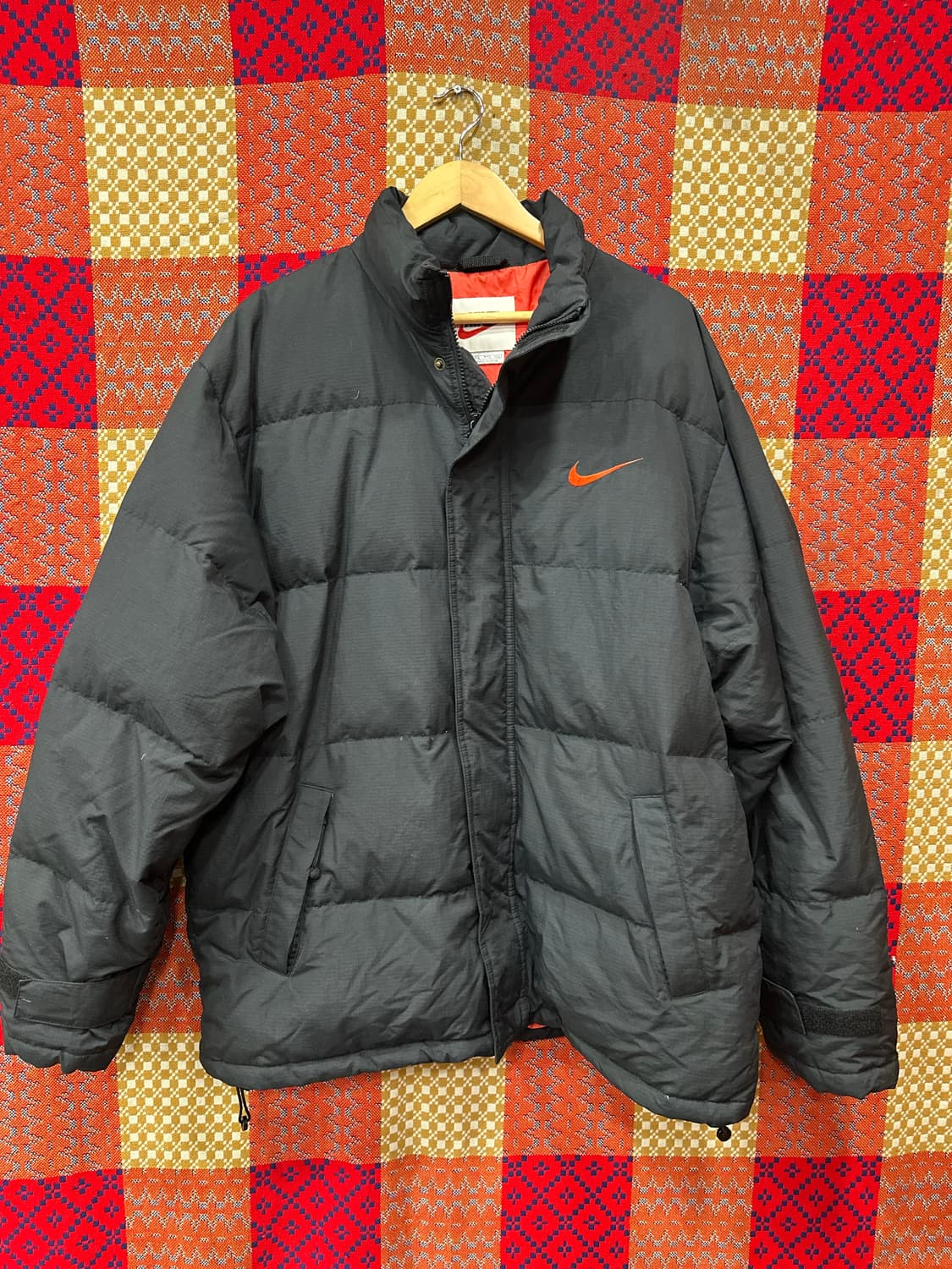90s나이키 스우시 립스탑구스다운 패딩 2XL 상품이미지1