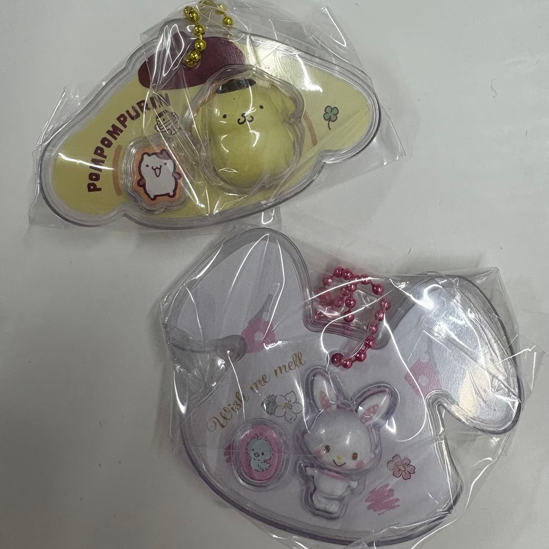 2종일괄) 반다이 산리오 초코볼 캐릭터즈 패키지 참 키링 상품이미지1