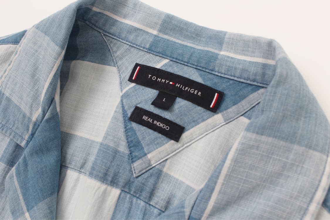 TOMMY HILFIGER Real Indigo Shirt 상품이미지3