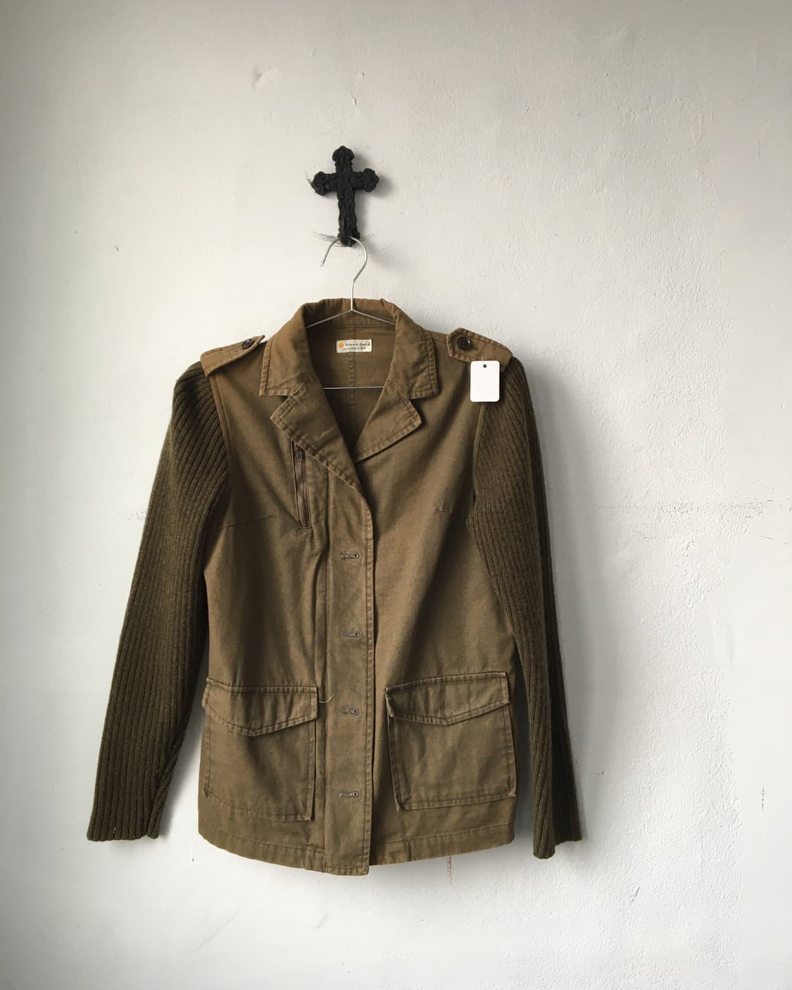 Knitted layered jacket 상품이미지2