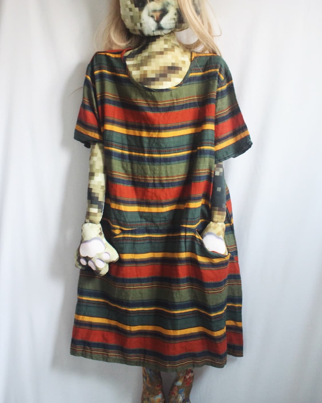 Nomad earth multi stripe one-piece 상품이미지4