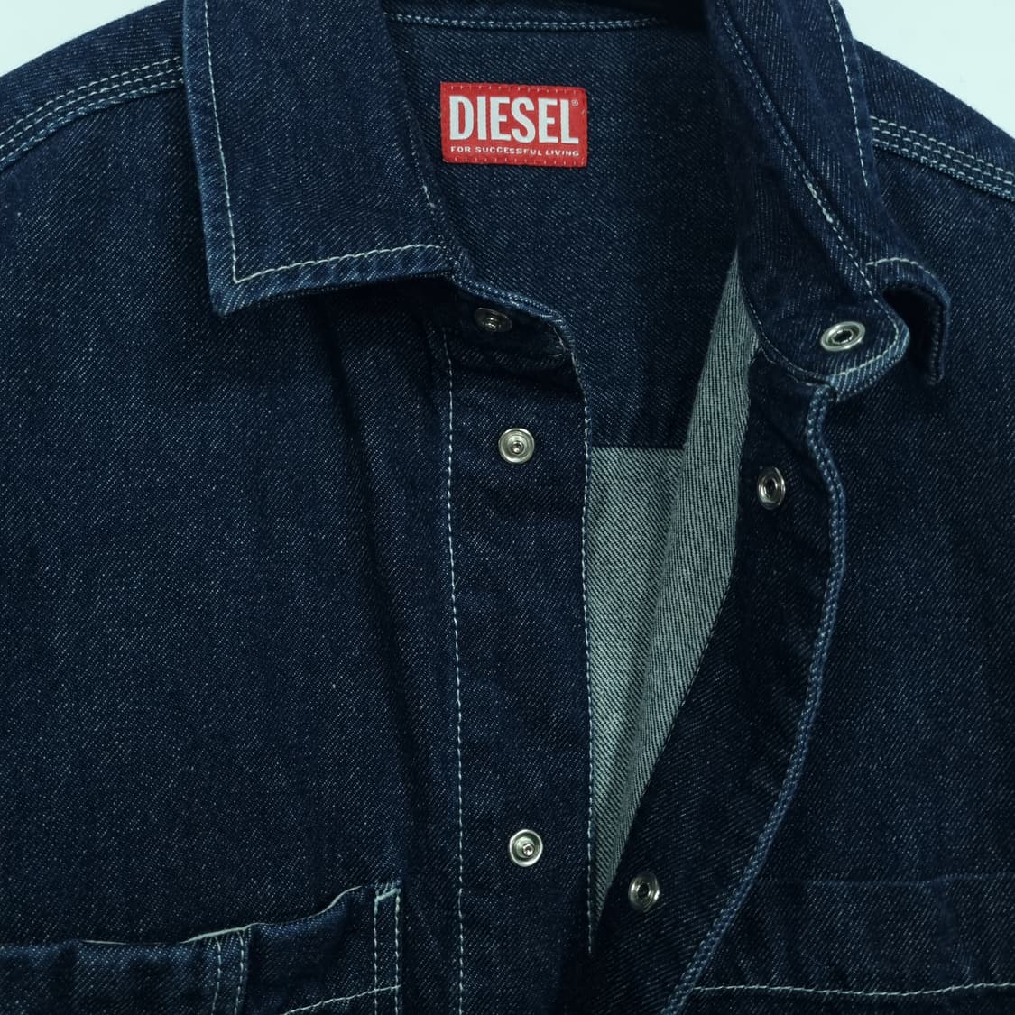 DIESEL 디젤  스티치 데님 자켓 ( 리폼 연예인 협찬 ) 상품이미지5