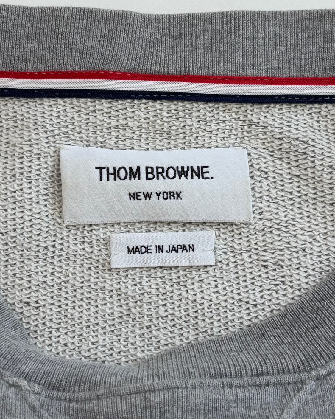 Thom Browne 톰브라운 그레이 스웻셔츠 상품이미지9