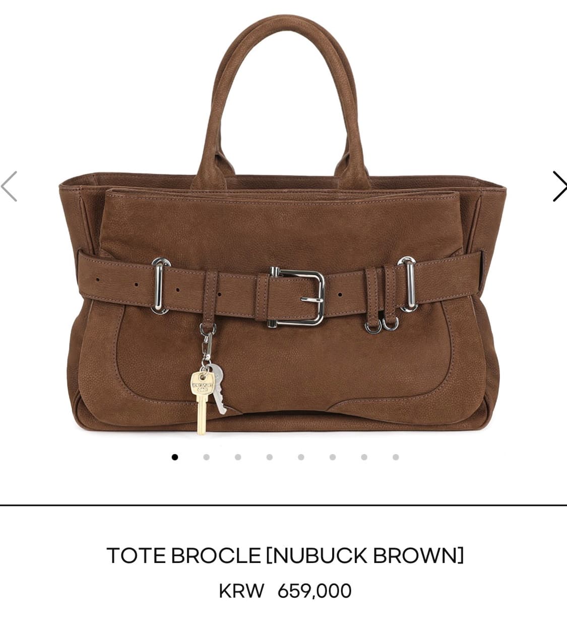 오소이 브로클 토트백 새상품 상품이미지1