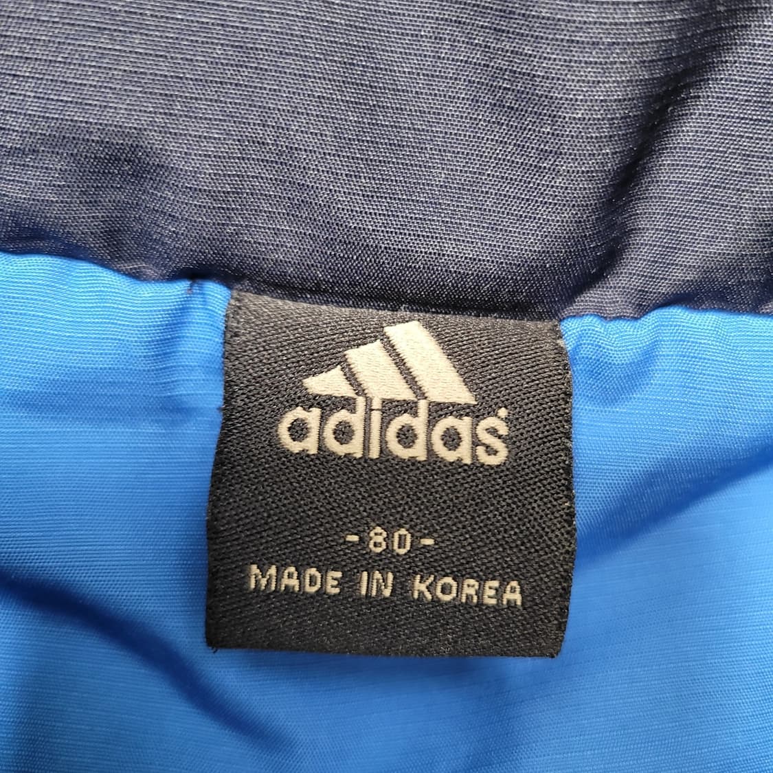 아디다스 올드스쿨 빅로고 누빔 바람막이 상품이미지2