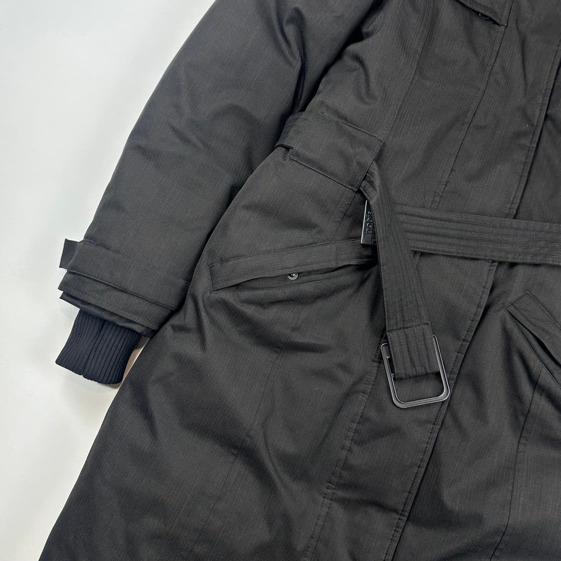 노비스 쉬라 롱패딩 (모자x) qr정품 상품이미지2