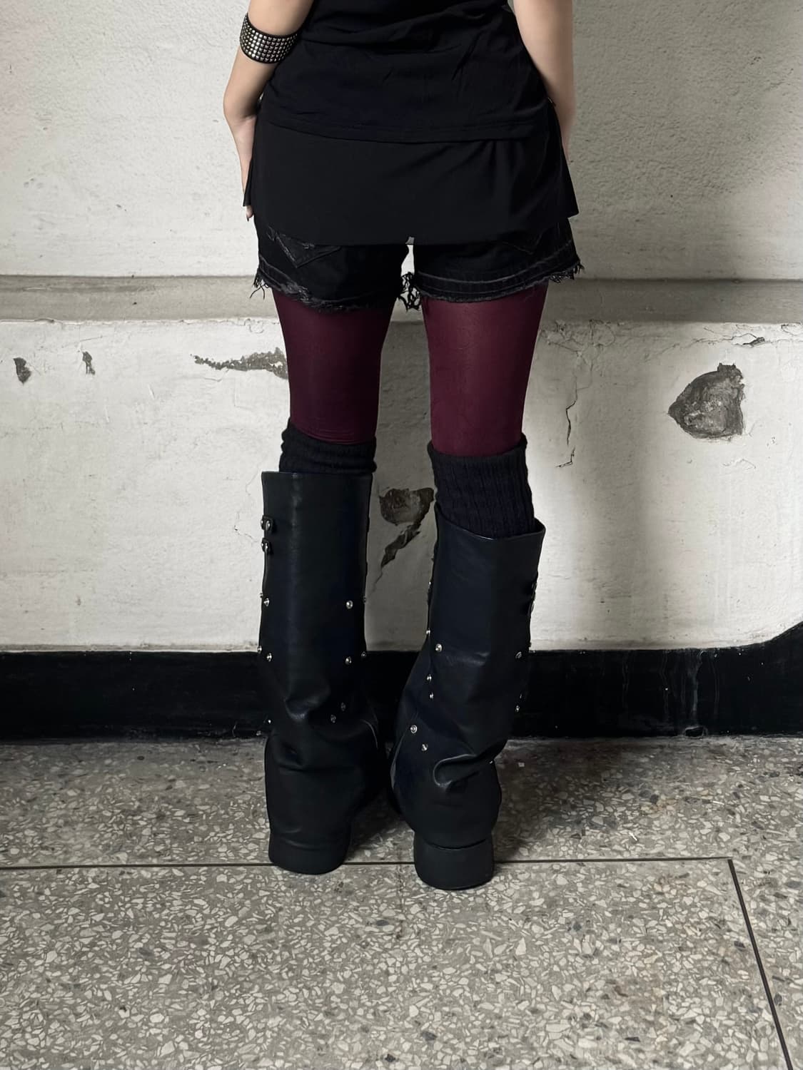 Basic black shorts 상품이미지4