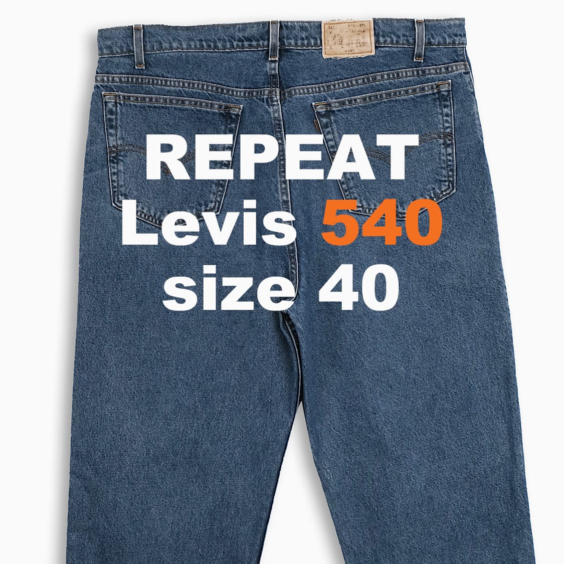 리바이스 540 오렌지탭 중청 90s 40 인치 OR5404207 상품이미지1