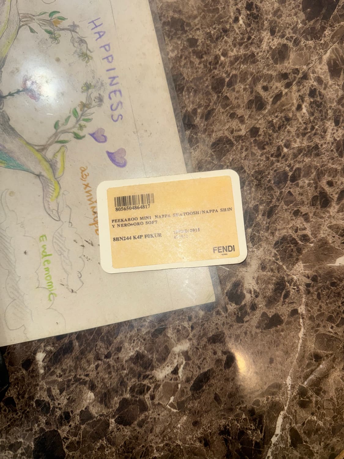 정품 페니 피카부 미니 2way백 팝니다 상품이미지10