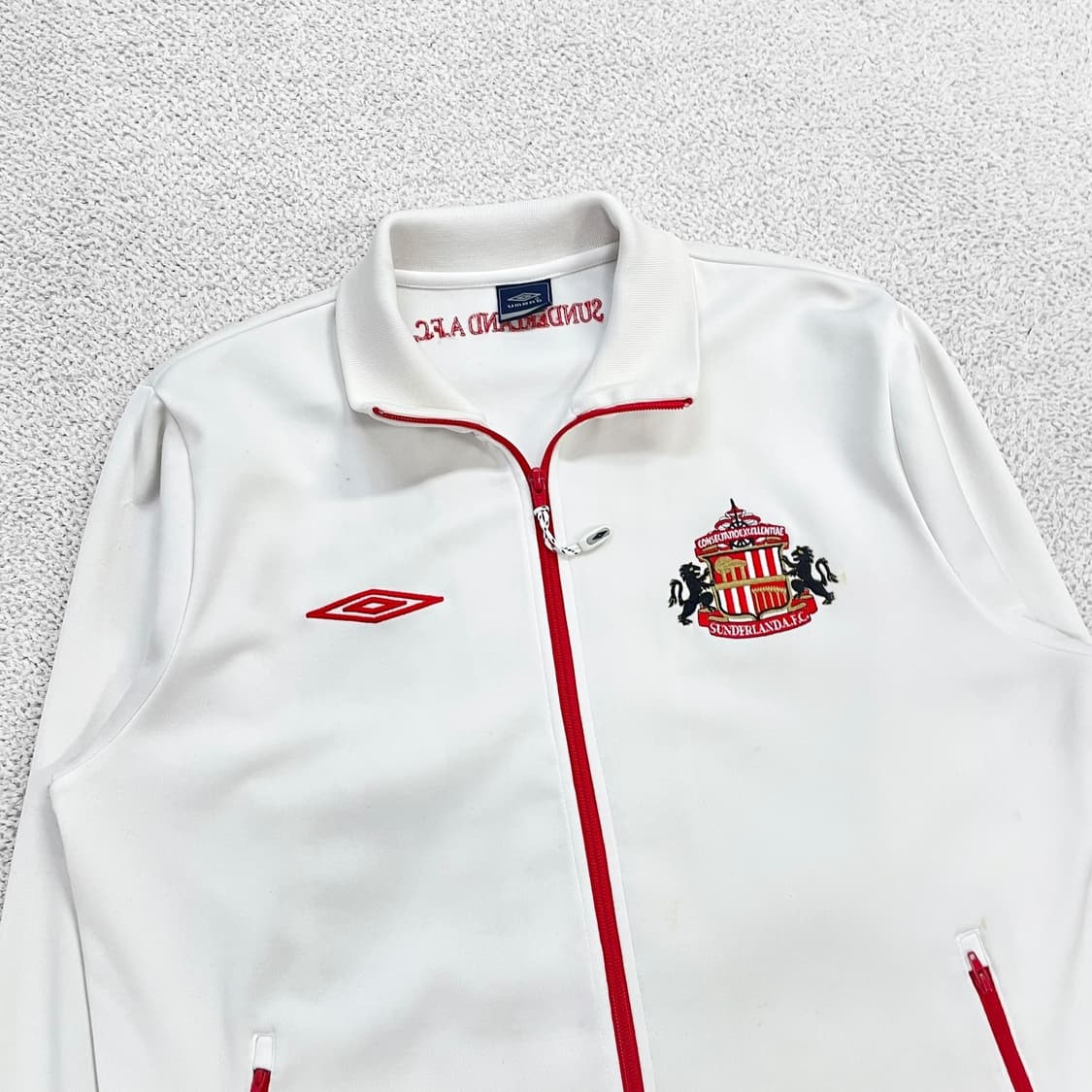 엄브로 07-08 선더랜드 트랙탑 져지 화이트 상품이미지2