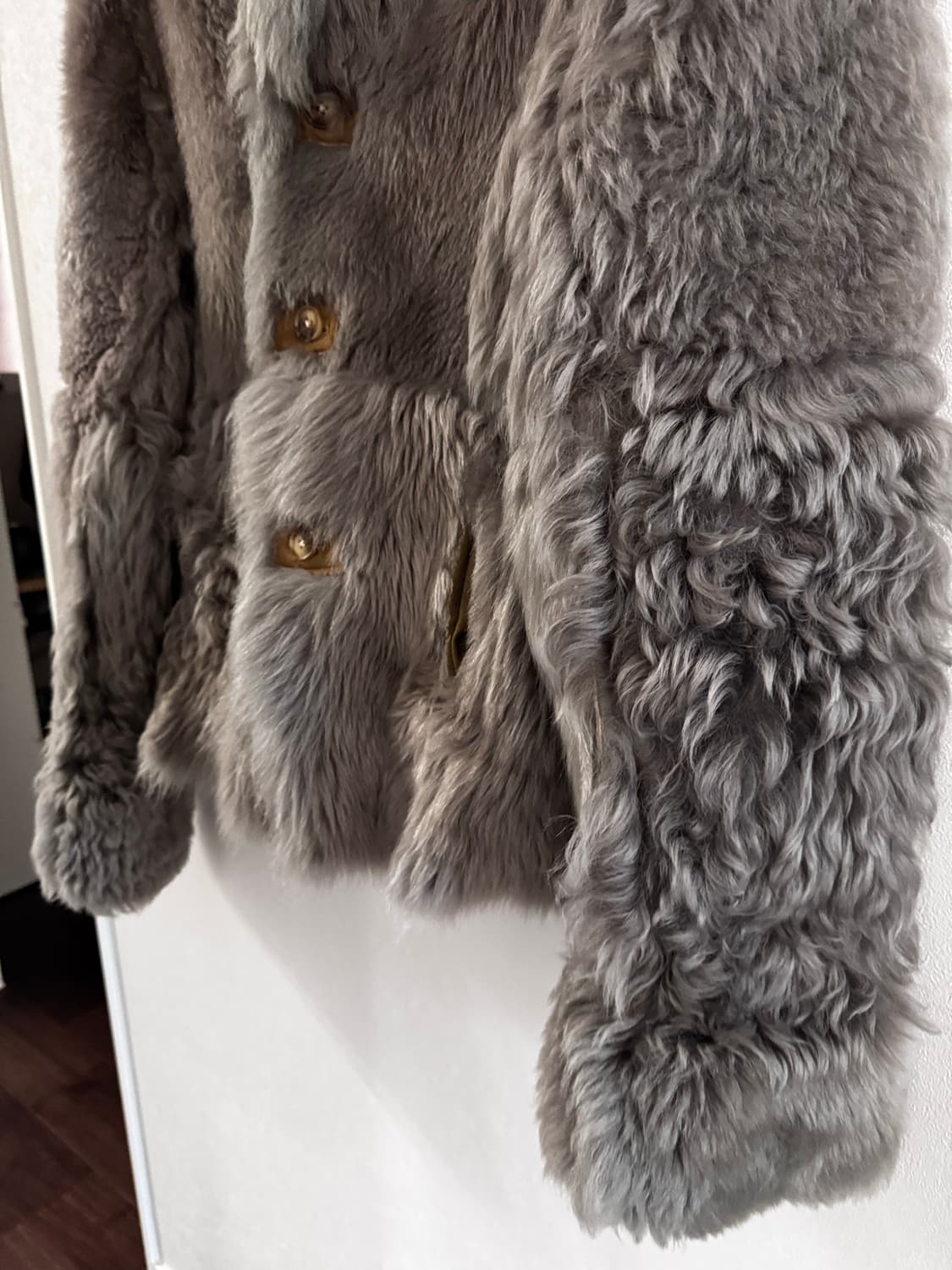 양털 숏 코트 (드라이해둠) 상품이미지4