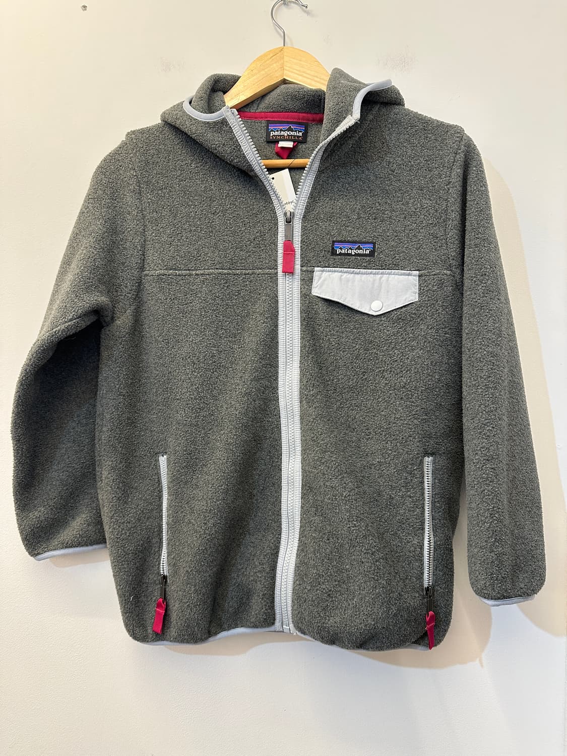 우먼S) 파타고니아 신칠라 그레이 후드 집업 상품이미지1