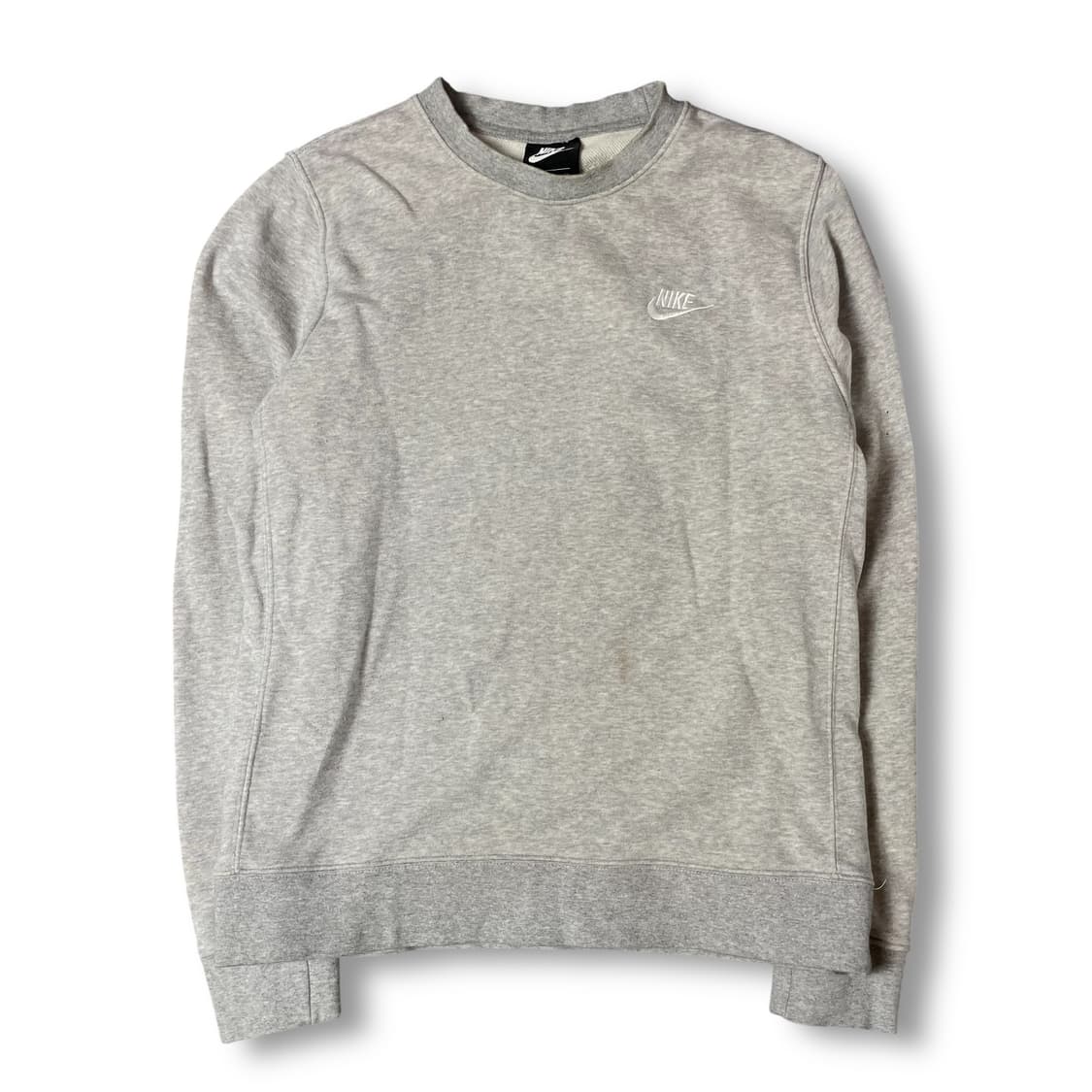 나이키 자수로고 그레이 맨투맨 S 상품이미지1