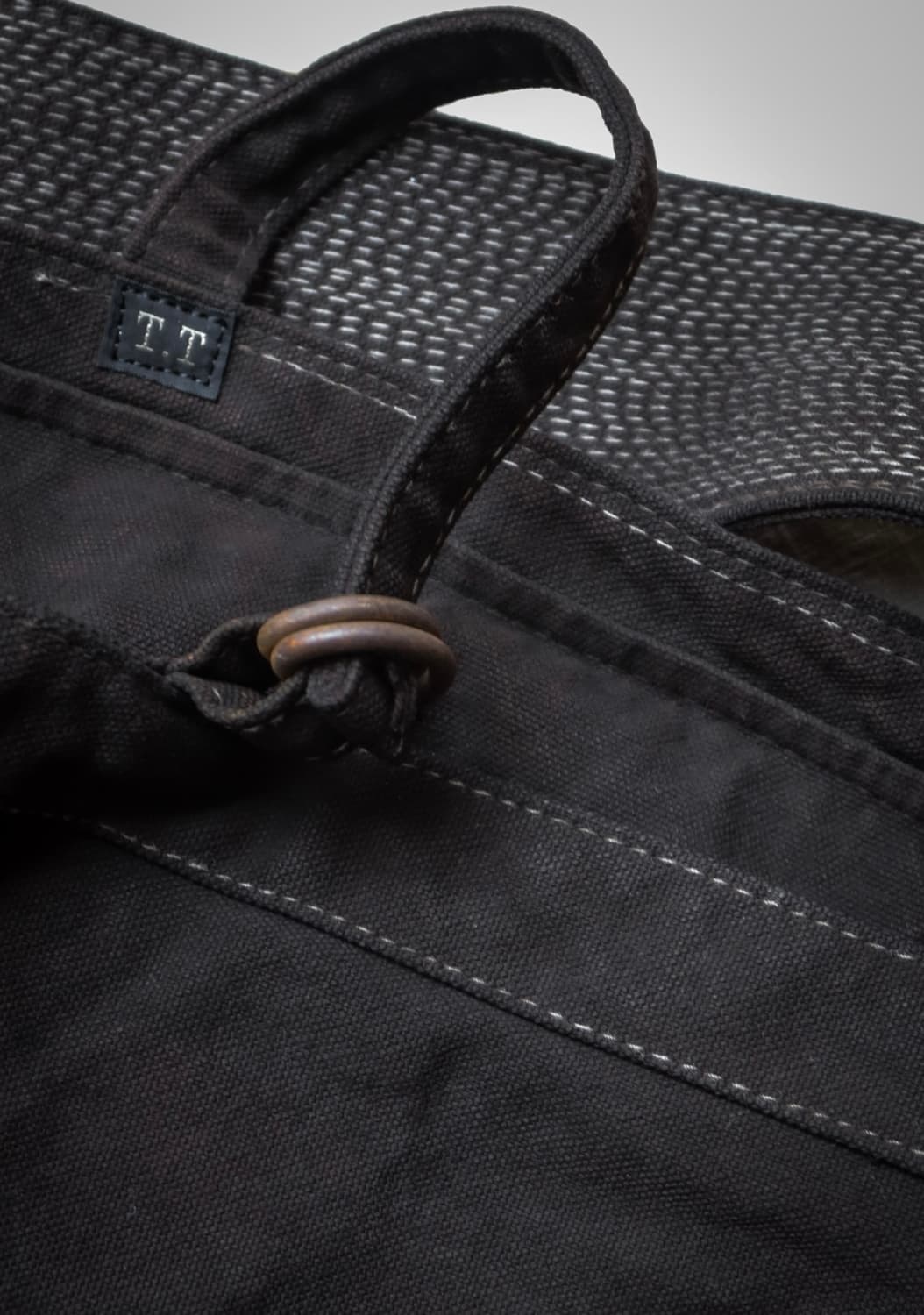 타이가타카하시 뉴스보이백 Mud Dyed Brown 상품이미지3