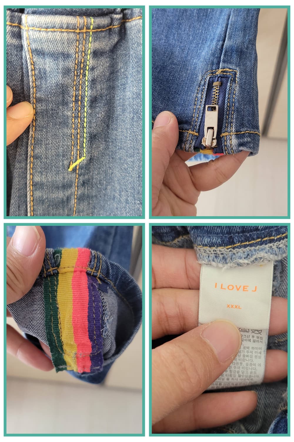 (여아140사이즈) 상의4,하의3,외투2,원피스1(일괄10개) 상품이미지3