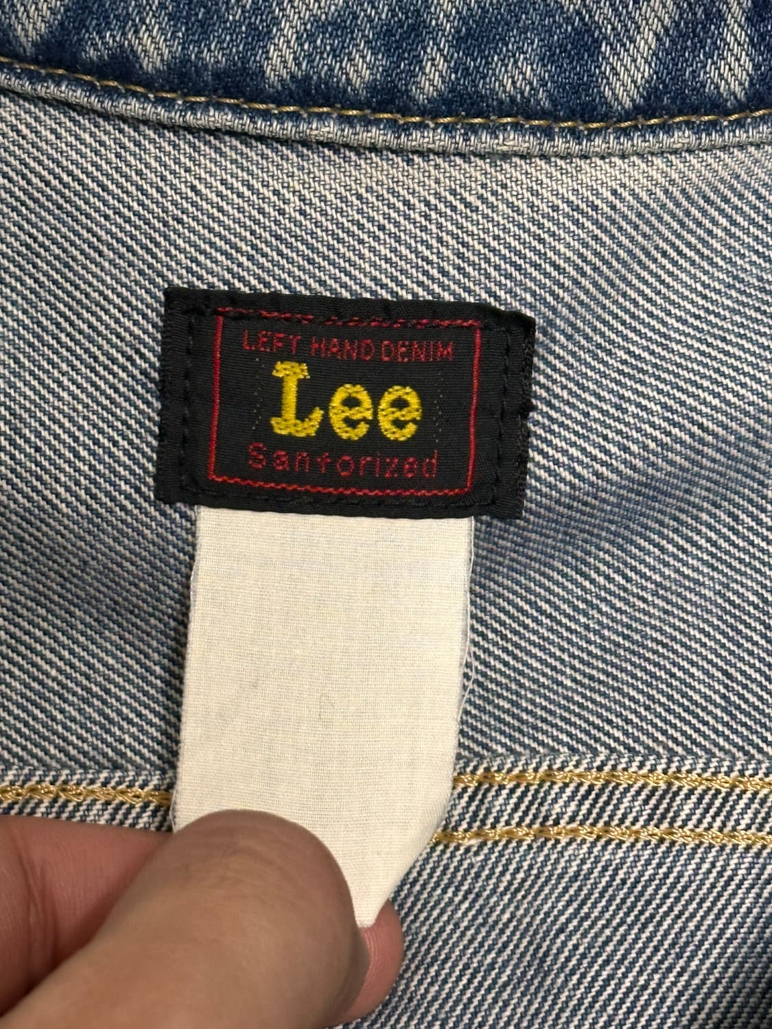 90s Lee 101j 0411 데님자켓 트러커 일본 복각 상품이미지6