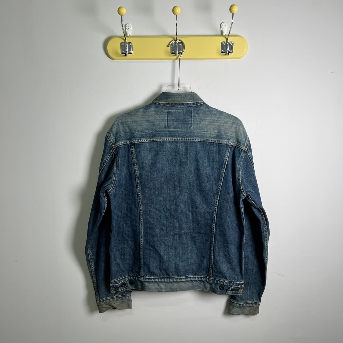 90's 에드윈 데님 트러커 자켓 L 상품이미지2