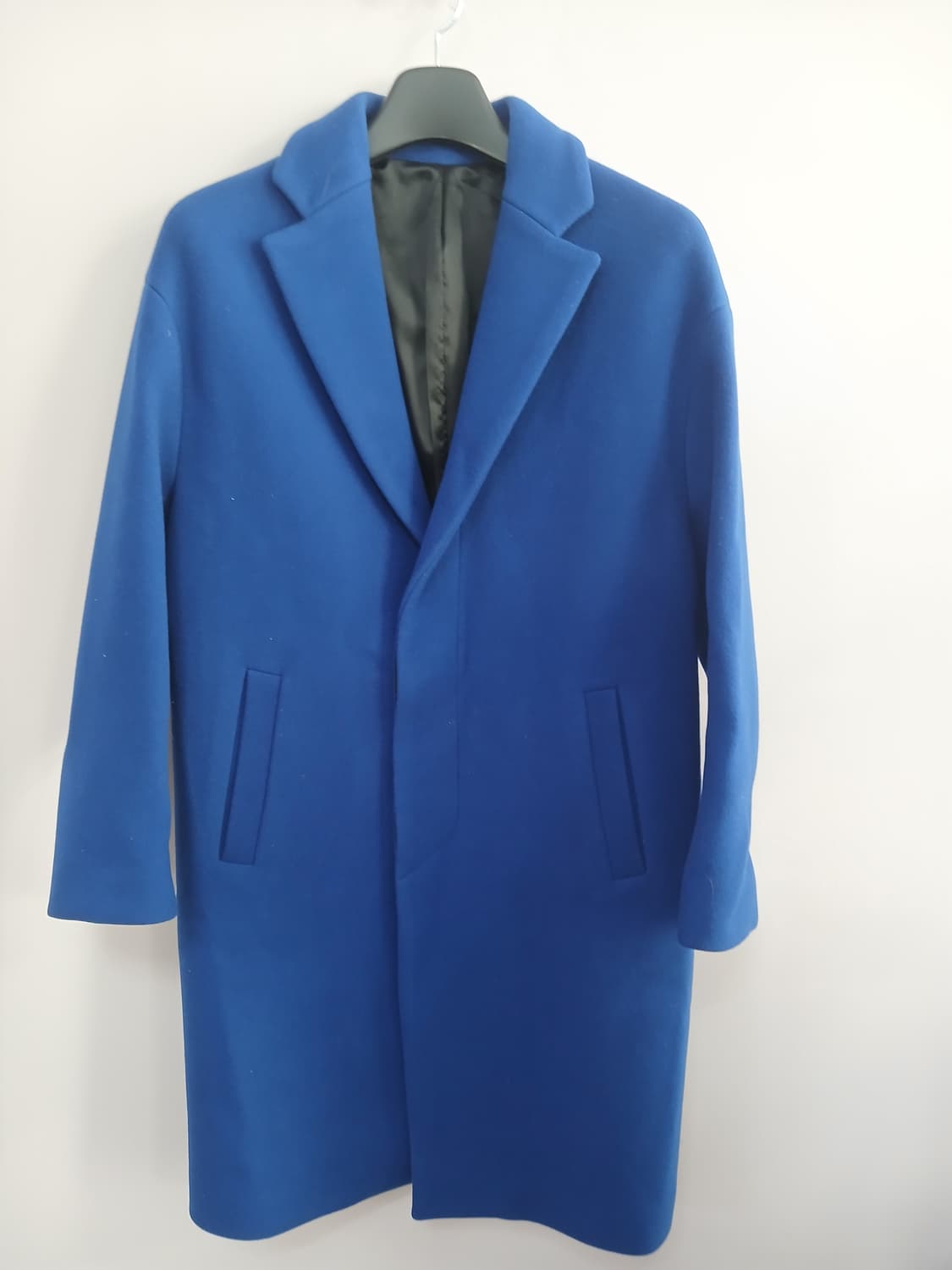 syatem 블루 롱 코트 상품이미지2