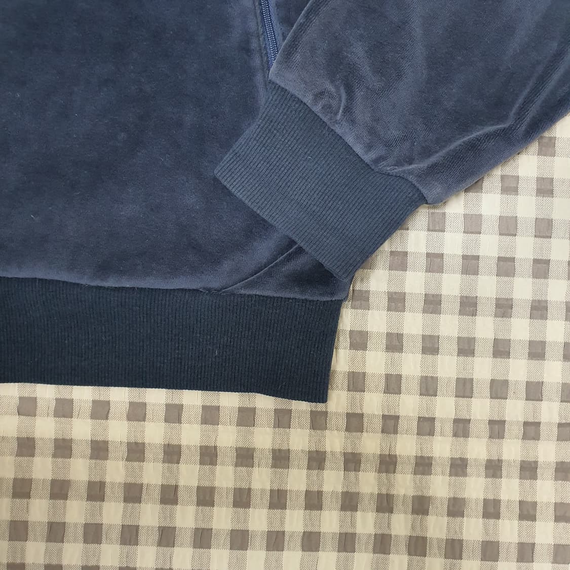 널디 벨벳 간절기 집업자켓 남자95~100 상품이미지4