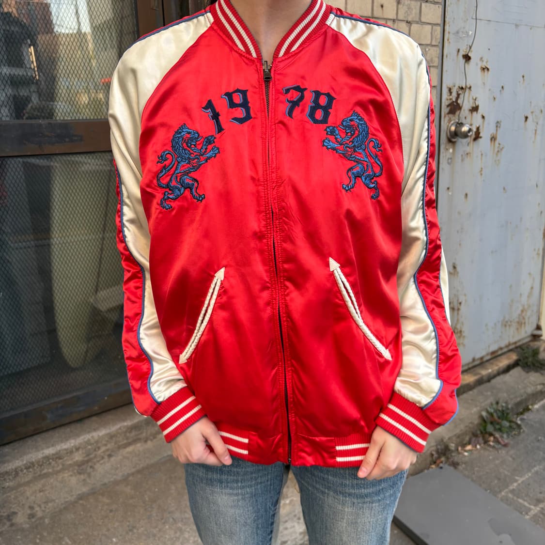 디젤 리버시블 늑대 스카쟌 상품이미지4