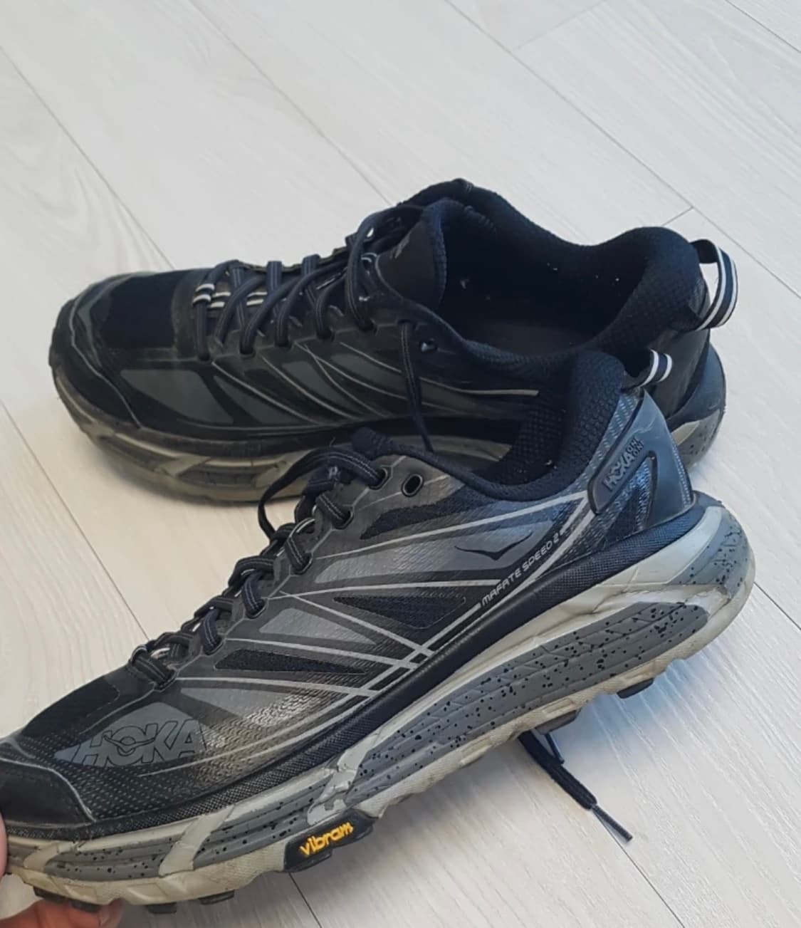호카 마파테 스피드 2 280 사이즈  사진 찍고 절대 안신습니다 상품이미지2