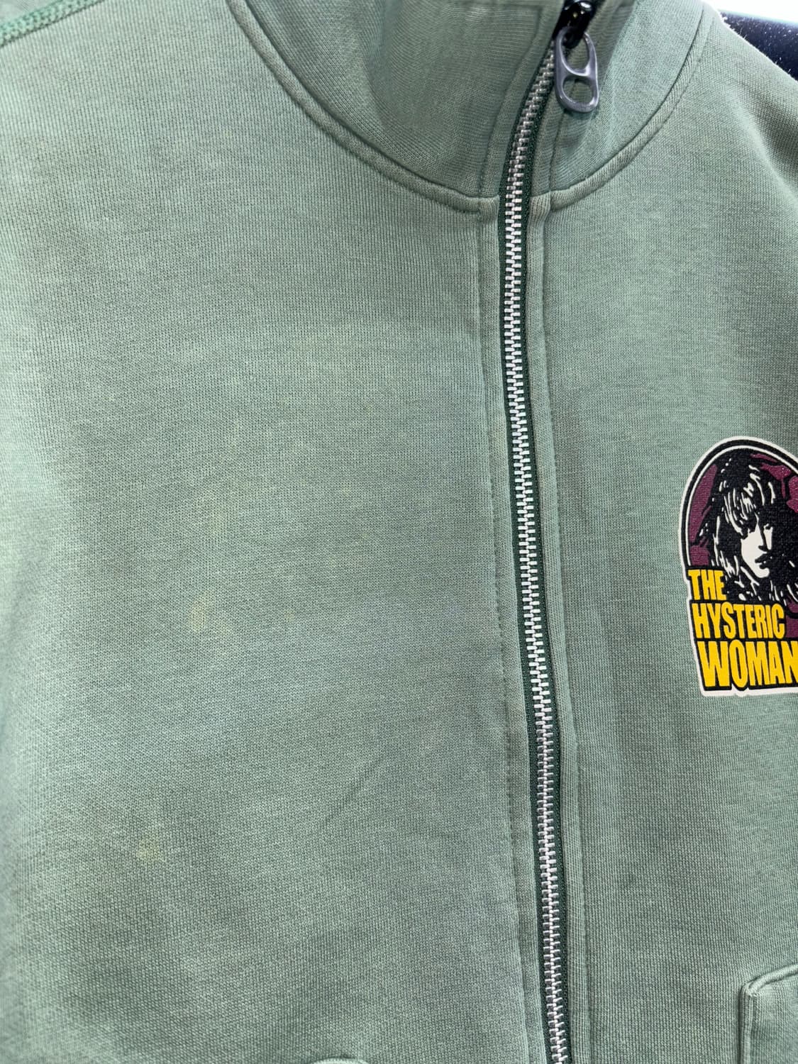 히스테릭 글래머 히스걸 그린 집업 상품이미지7