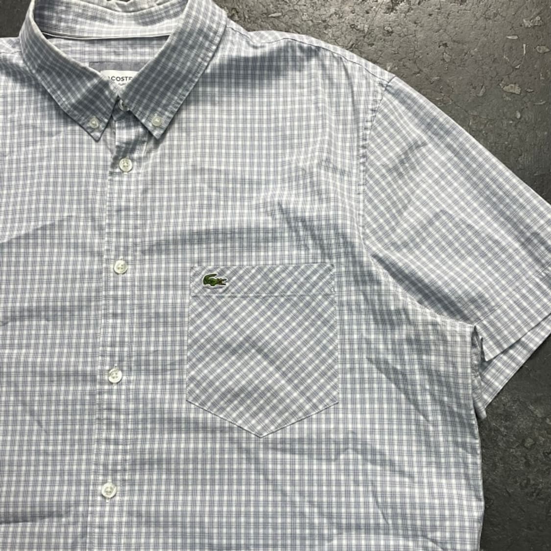 105 라코스테 체크 셔츠 상품이미지2