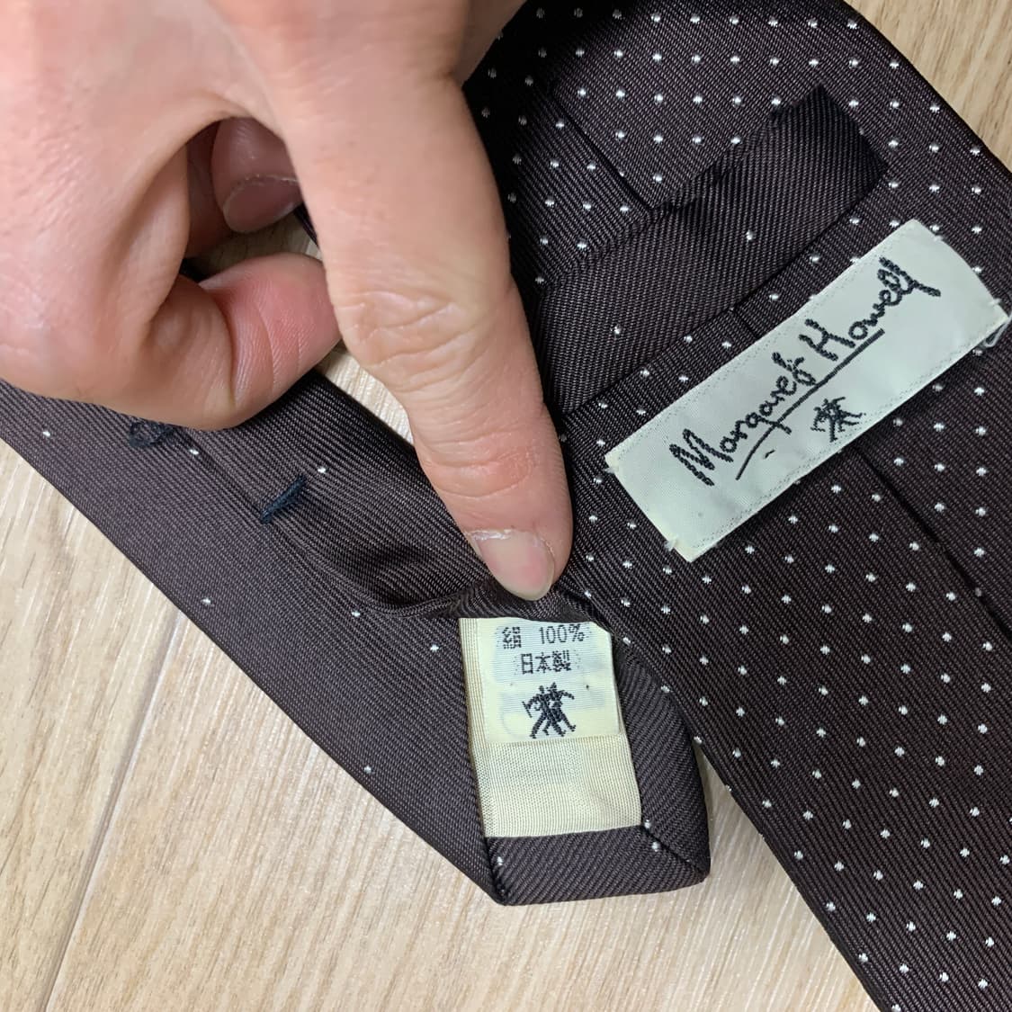 Margaret Howell 마가렛호웰 실크 넥타이 상품이미지3