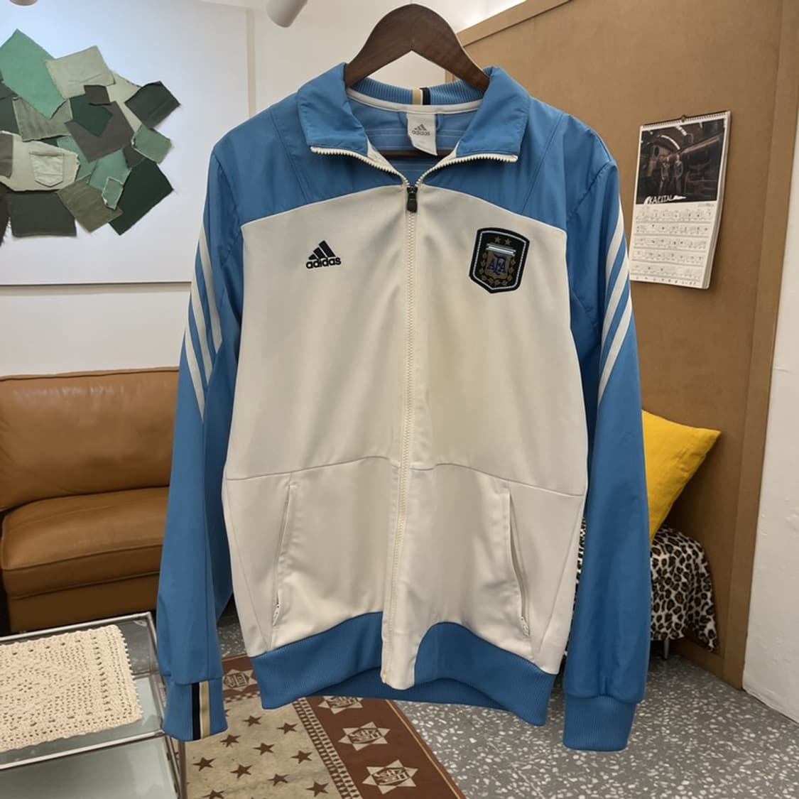 아디다스 11-12 아르헨티나 유니폼 져지 집업 105 C10433 상품이미지3