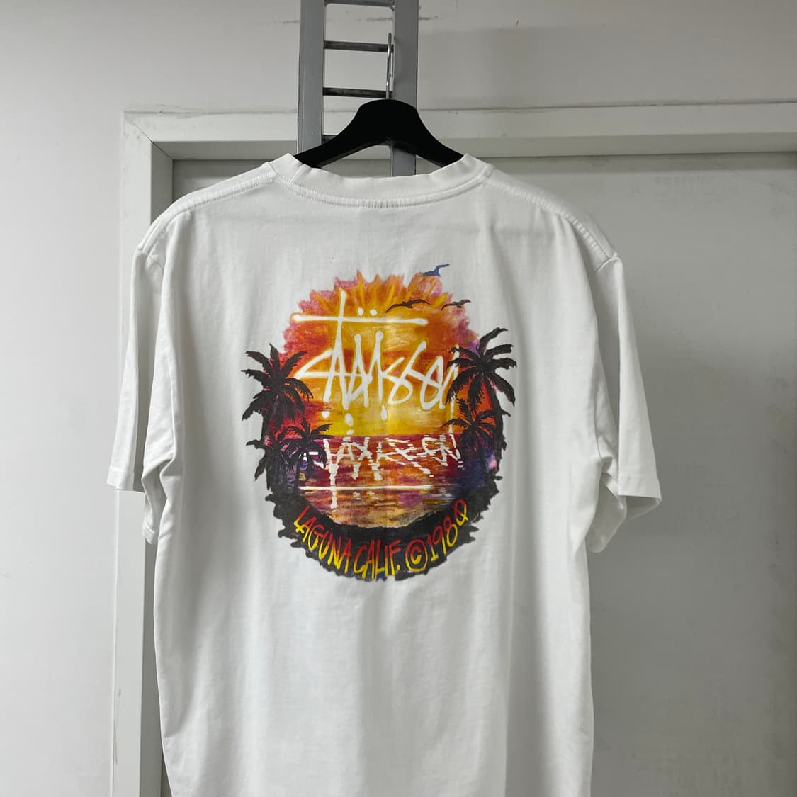 스투시 선셋 반팔 티셔츠 XL 상품이미지2