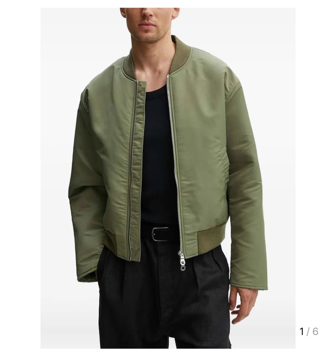 [48]선플라워 봄버 카키  상품이미지2