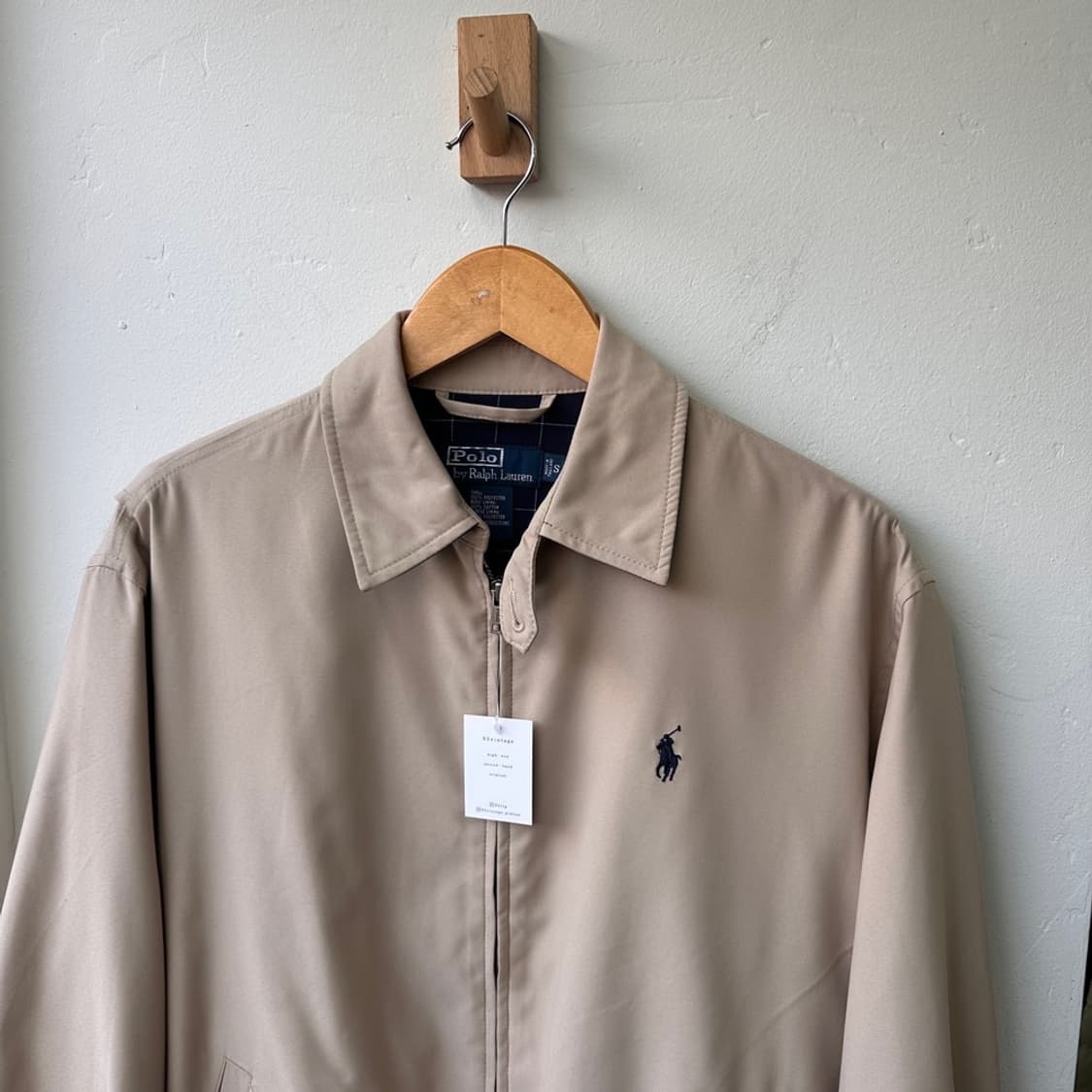 15733 - 폴로 랄프로렌 베이지 블루종 자켓 상품이미지1