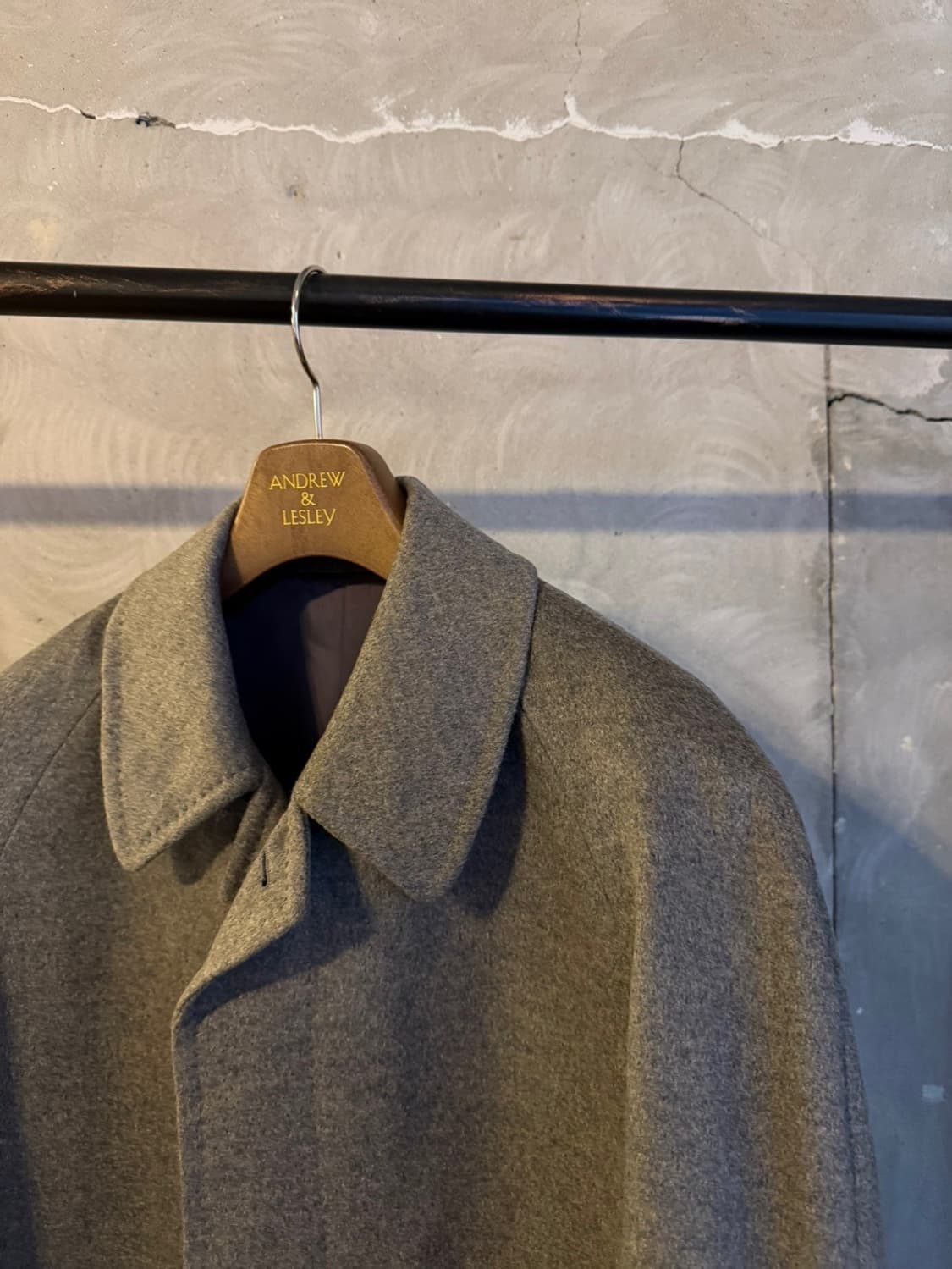 레저앤비즈니스 캐시미어 코트 100 상품이미지3