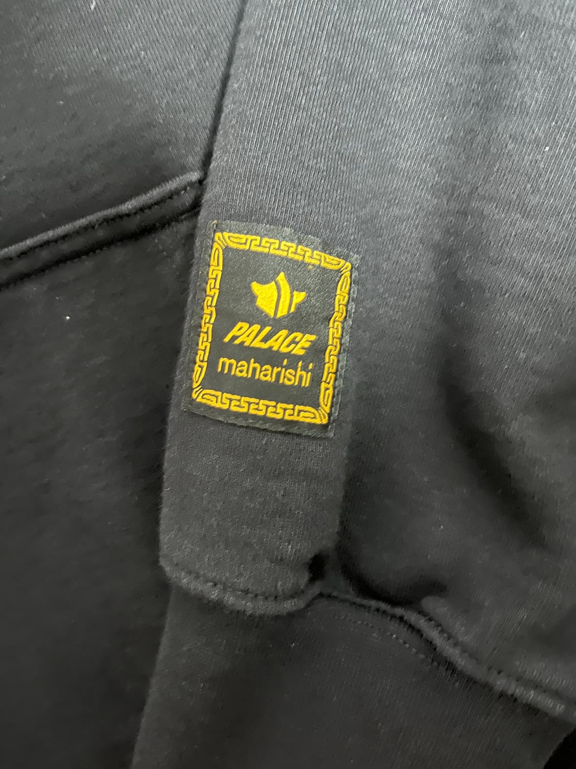 팔라스 x 마하리시 후드 블랙 - 25SS L사이즈 상품이미지3