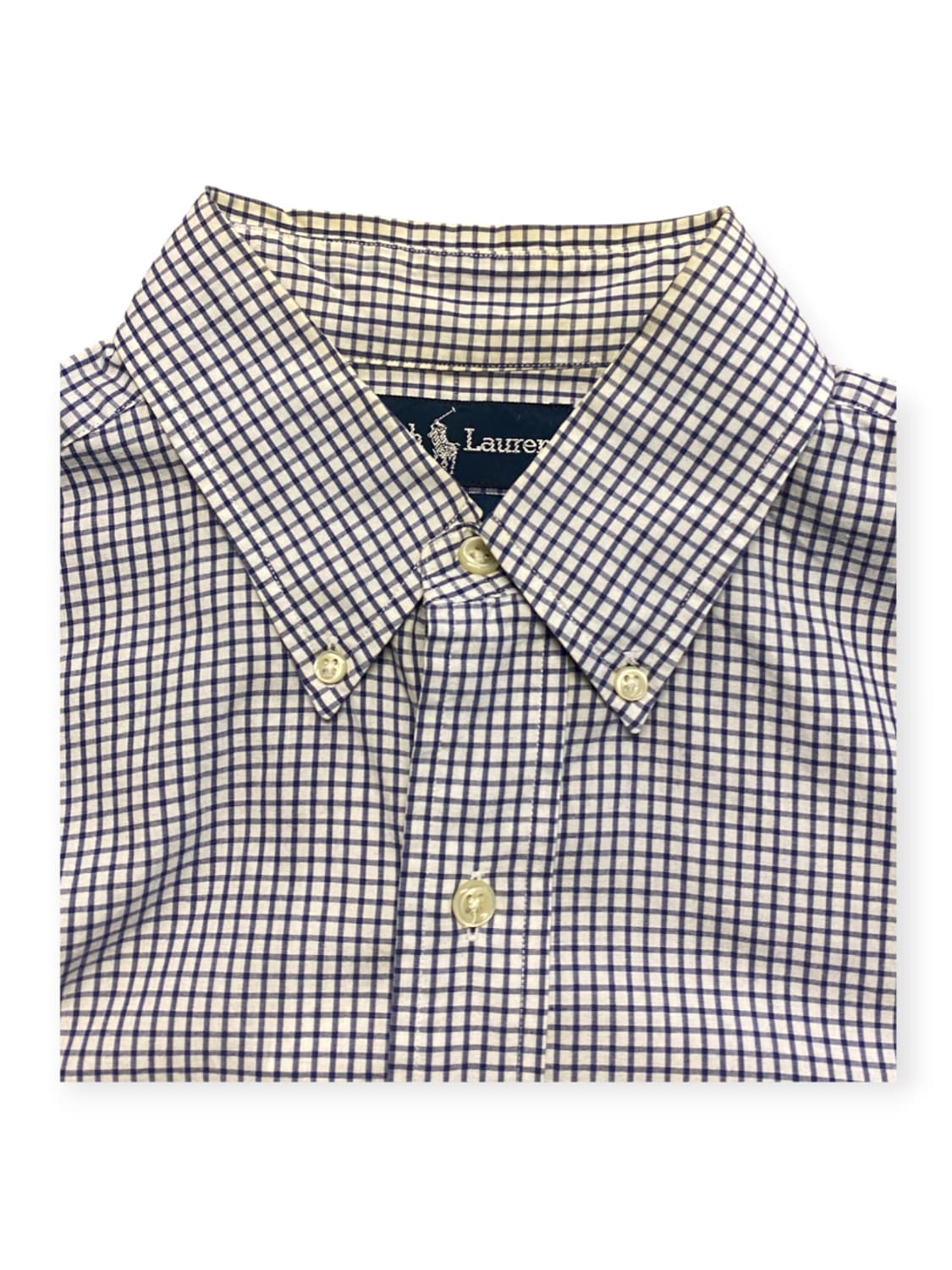 폴로랄프로렌 체크 반팔 셔츠 (Man 2XL) 상품이미지3