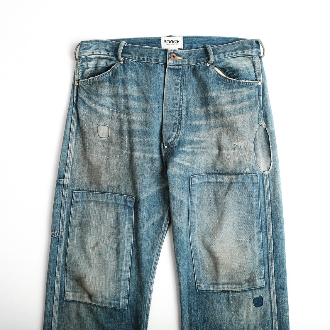 바우와우 마이너스 리페어 데님 워크팬츠 XL사이즈 bowwow 상품이미지6