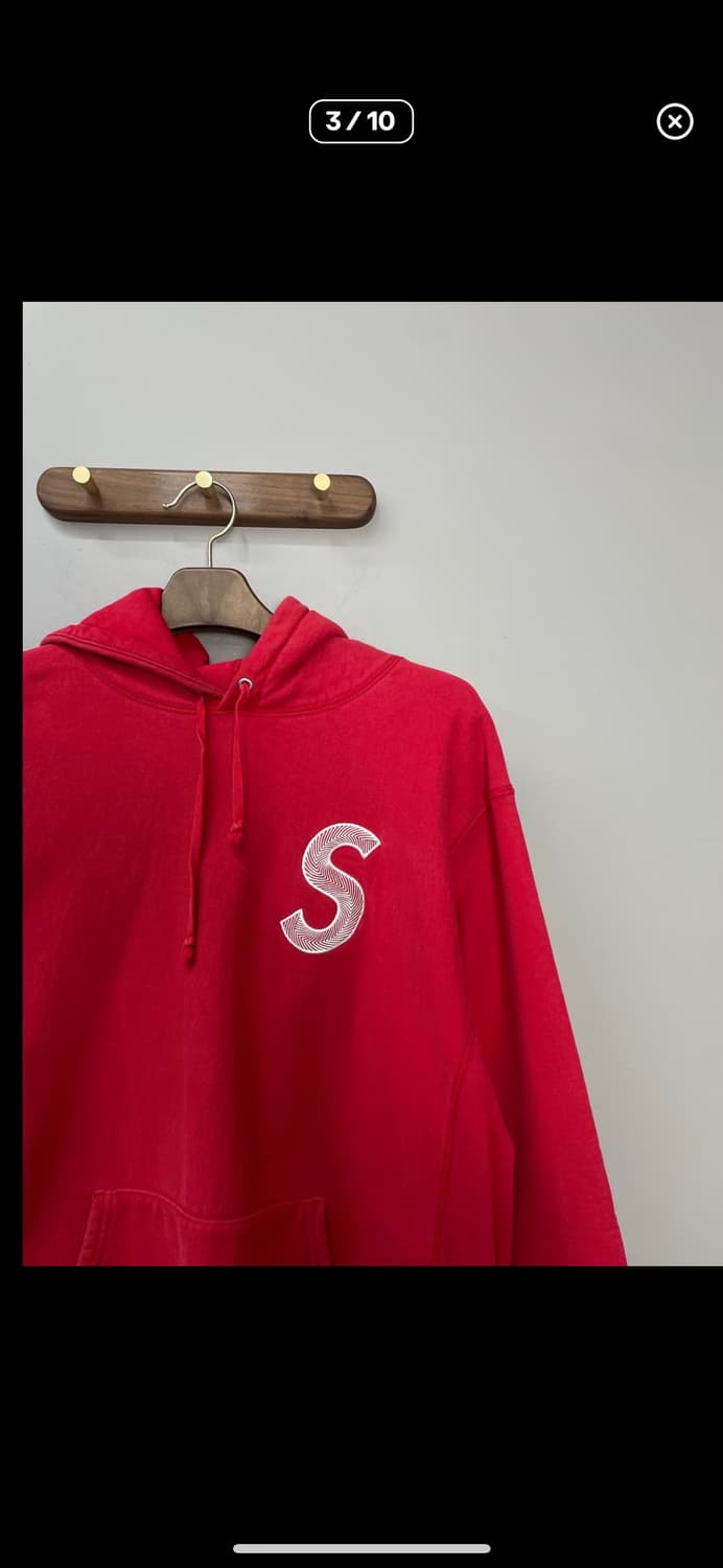 슈프림 S로고 후드 스웨트 셔츠 A2834 상품이미지3