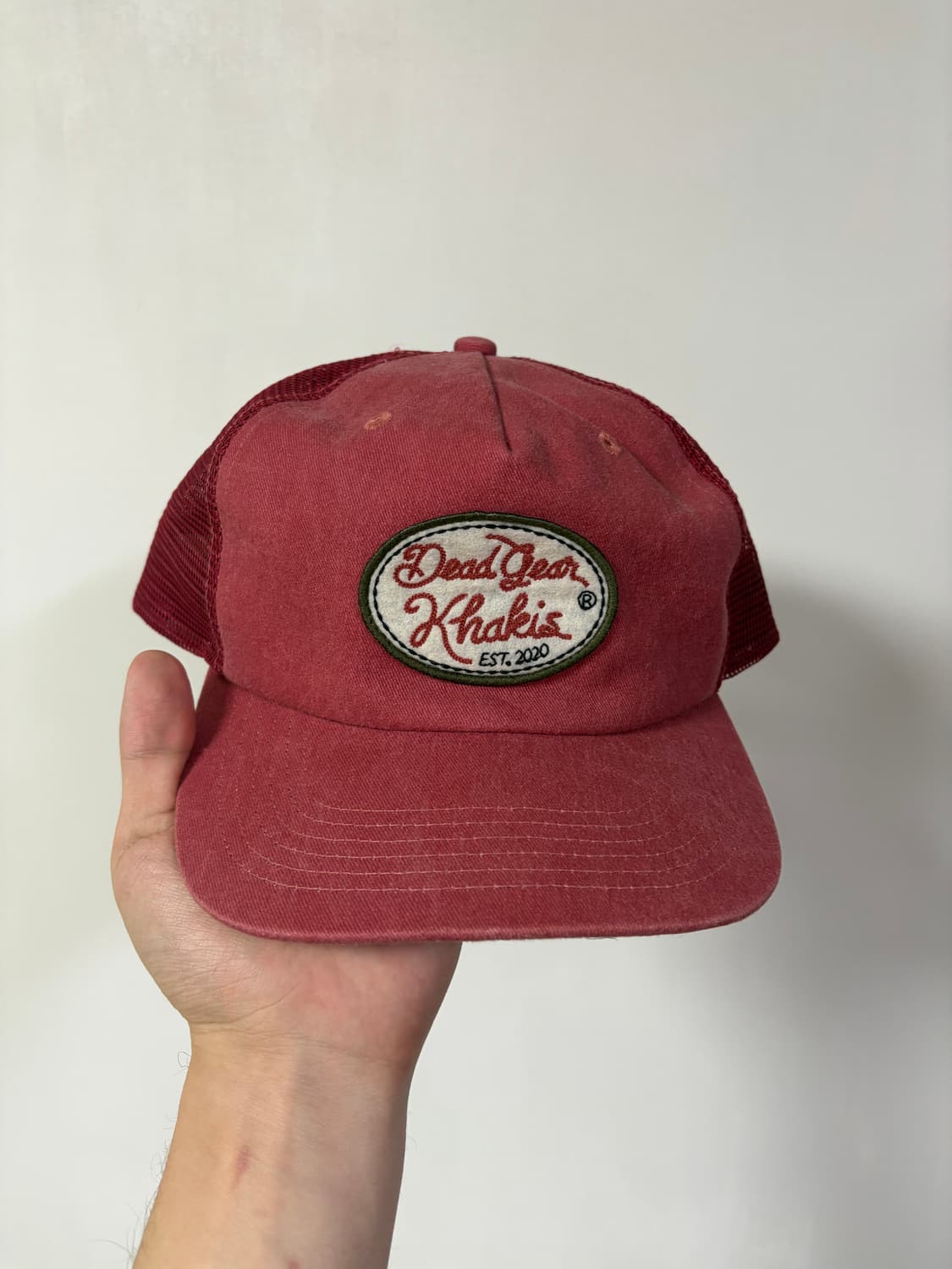 [F]카키스 하이웨이 매쉬캡 뉴진스 착용 상품이미지1