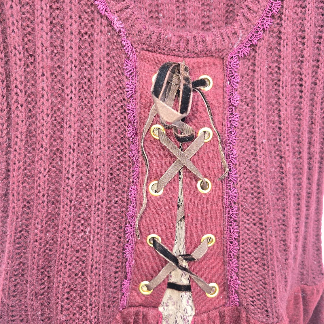 axes femme 니트 레이스 원피스 상품이미지4