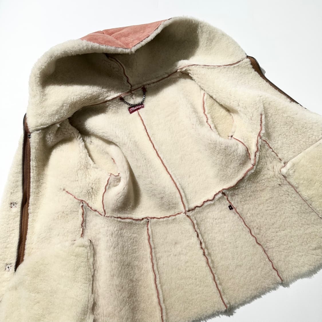 아비렉스 시어링 무스탕 후드 자켓 상품이미지9