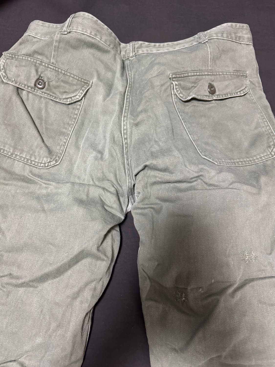 80s usa 퍼티크 팬츠 카키 36 빈티지  상품이미지7